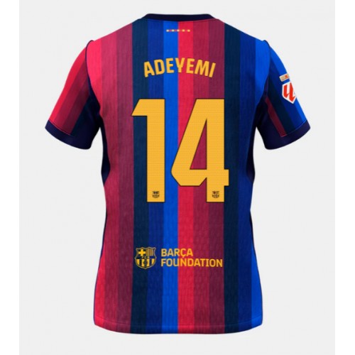 Muški Nogometni Dres Barcelona Karim Adeyemi #14 Domaci 2026-27 Kratak Rukav